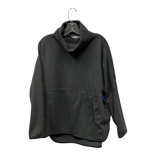 Athletic Top Ls Collar By The North Face In Grey, Size:S