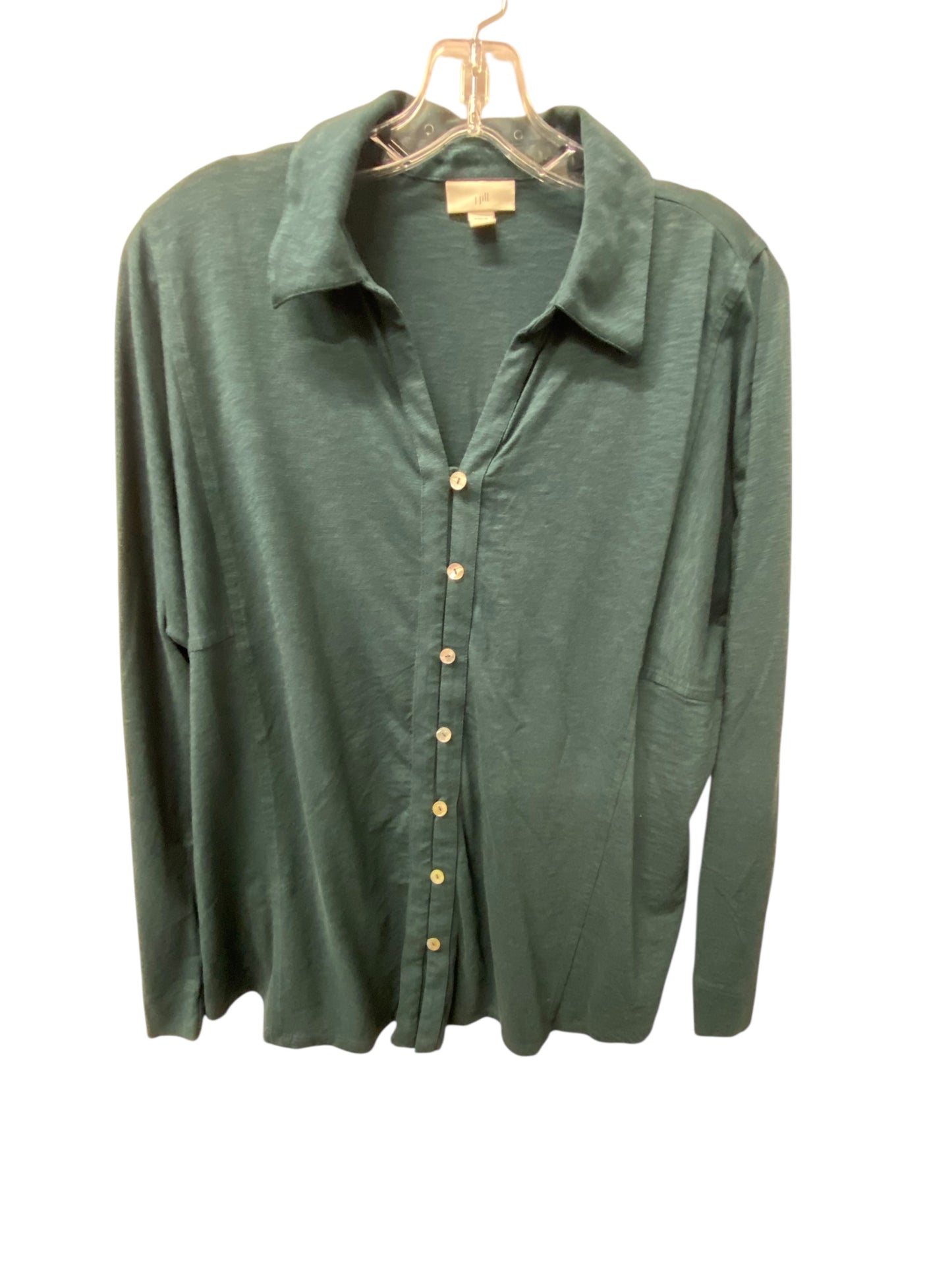 Top Ls By J. Jill In Teal, Size:M