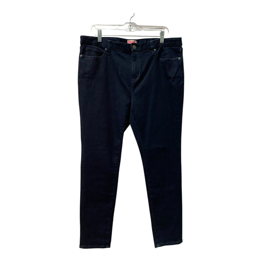 Jeans Designer By Kate Spade In Blue Denim, Size:14