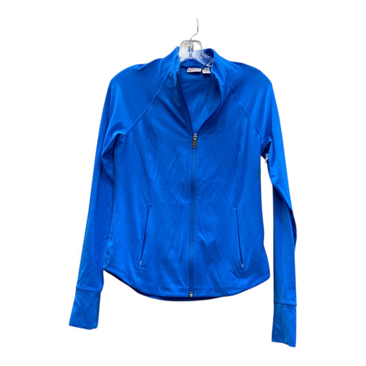 Athletic Jacket By Athleta In Blue, Size:S