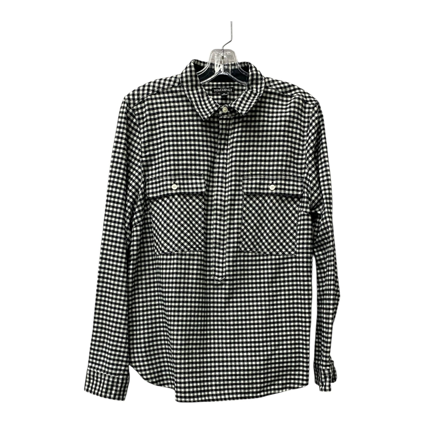 Top Ls By J. Crew In Black, Size:M