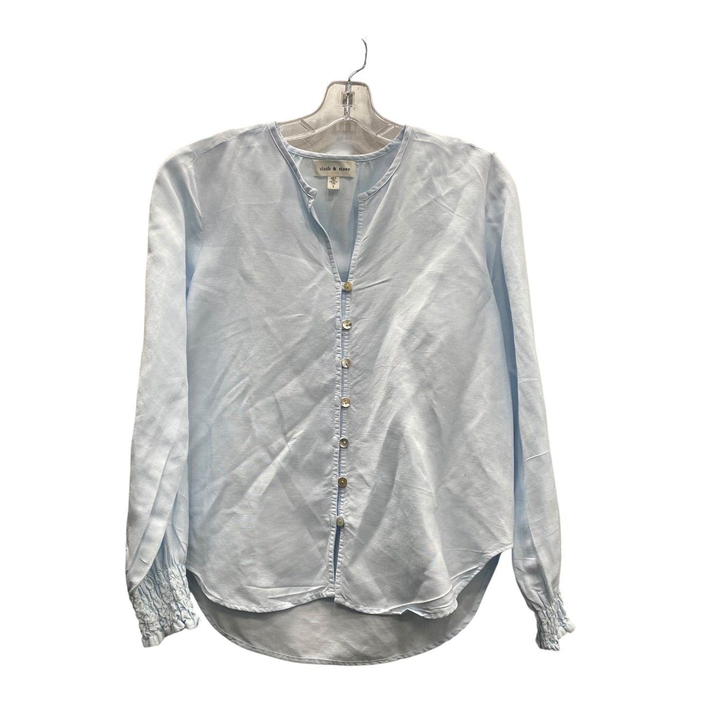 Top Ls By Cloth & Stone In Blue, Size:S