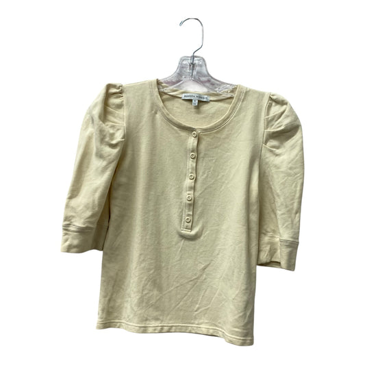 Top Ss Designer By Rebecca Minkoff In Ivory, Size:Xs