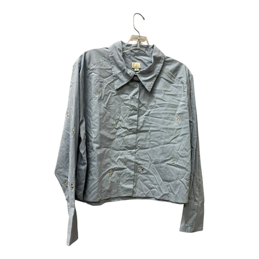 Top Ls By A New Day In Blue, Size:Xl
