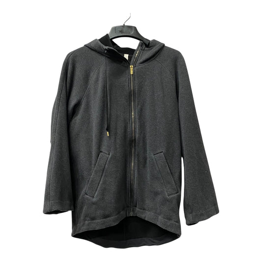 Athletic Jacket By Lululemon In Grey, Size:S