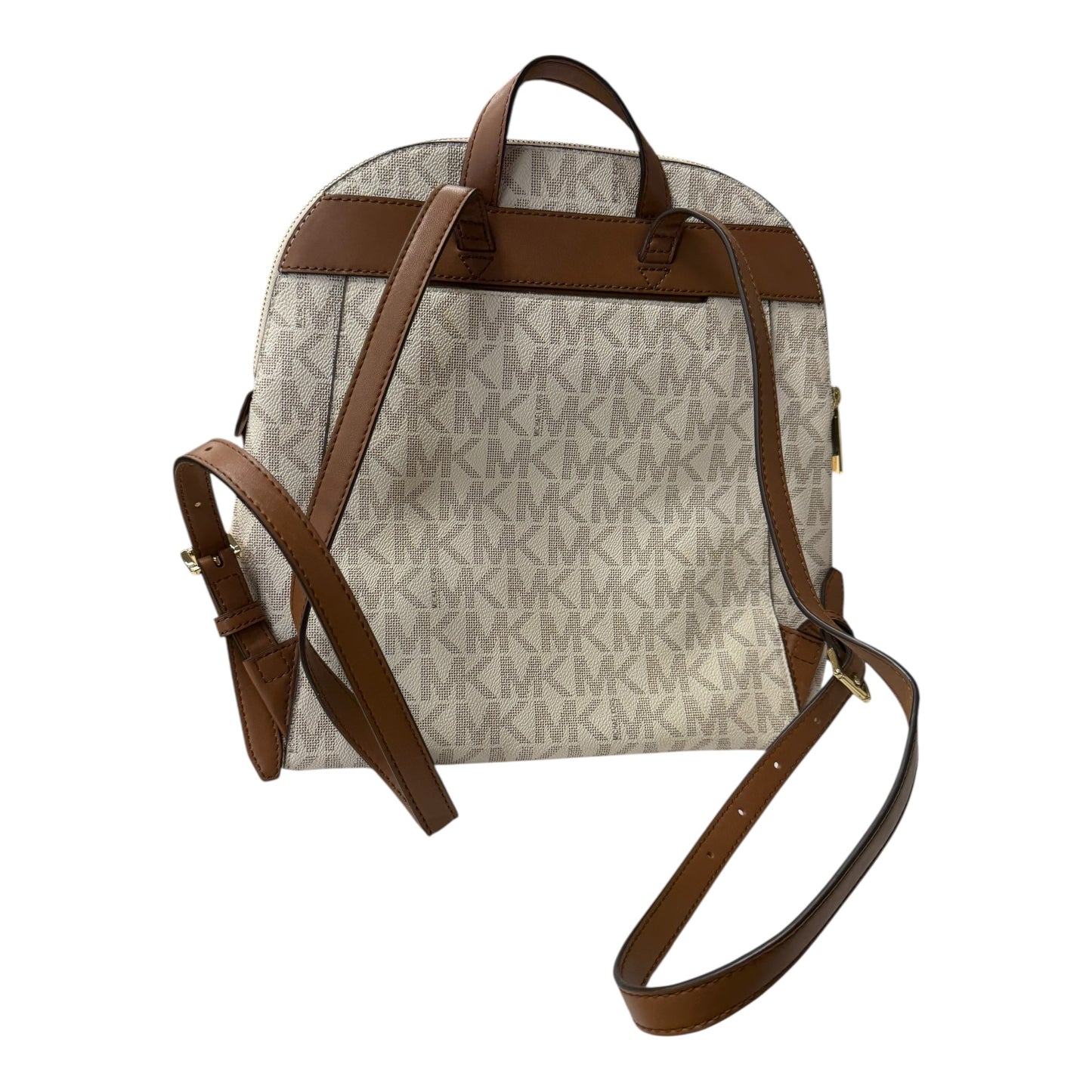 Backpack Designer By Michael Kors In White, Size:Medium