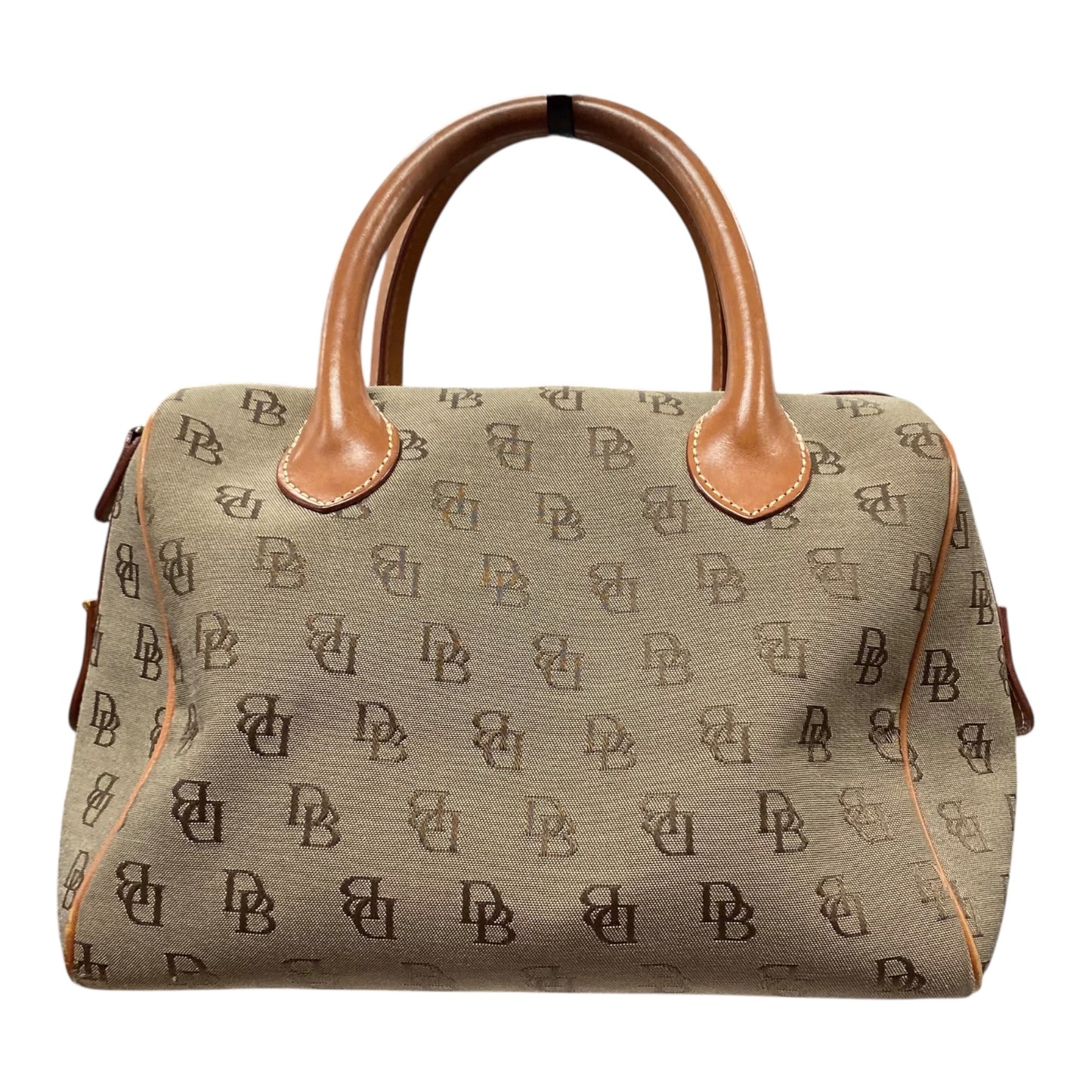 Handbag Designer By Dooney And Bourke In Tan, Size:Large