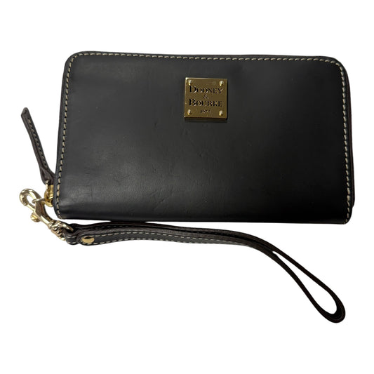 Wristlet Designer By Dooney And Bourke In Black & Brown, Size:Medium