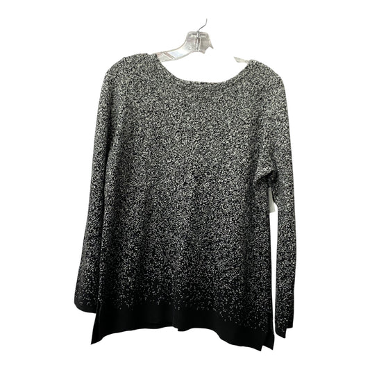 Sweater By Chicos In Black, Size:L