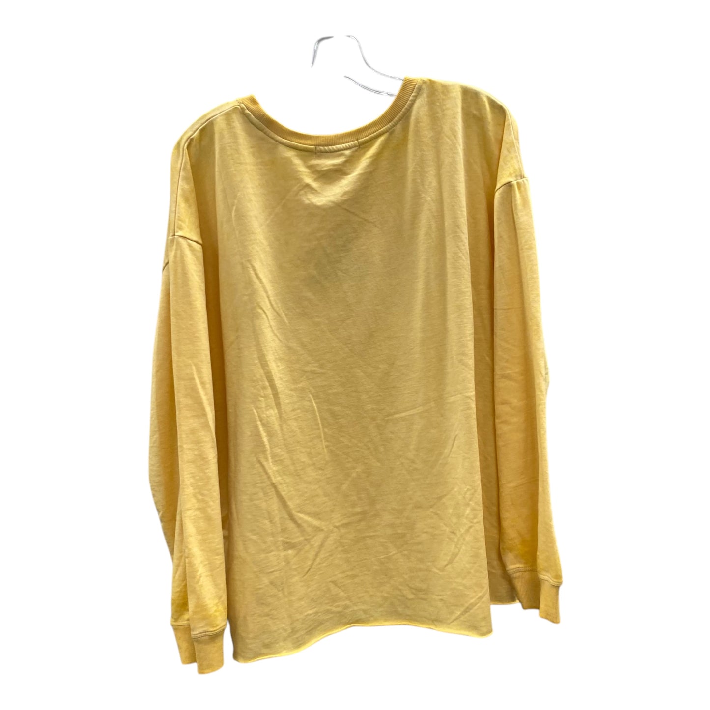 Top Ls Basic By C And C In Yellow, Size:Xl