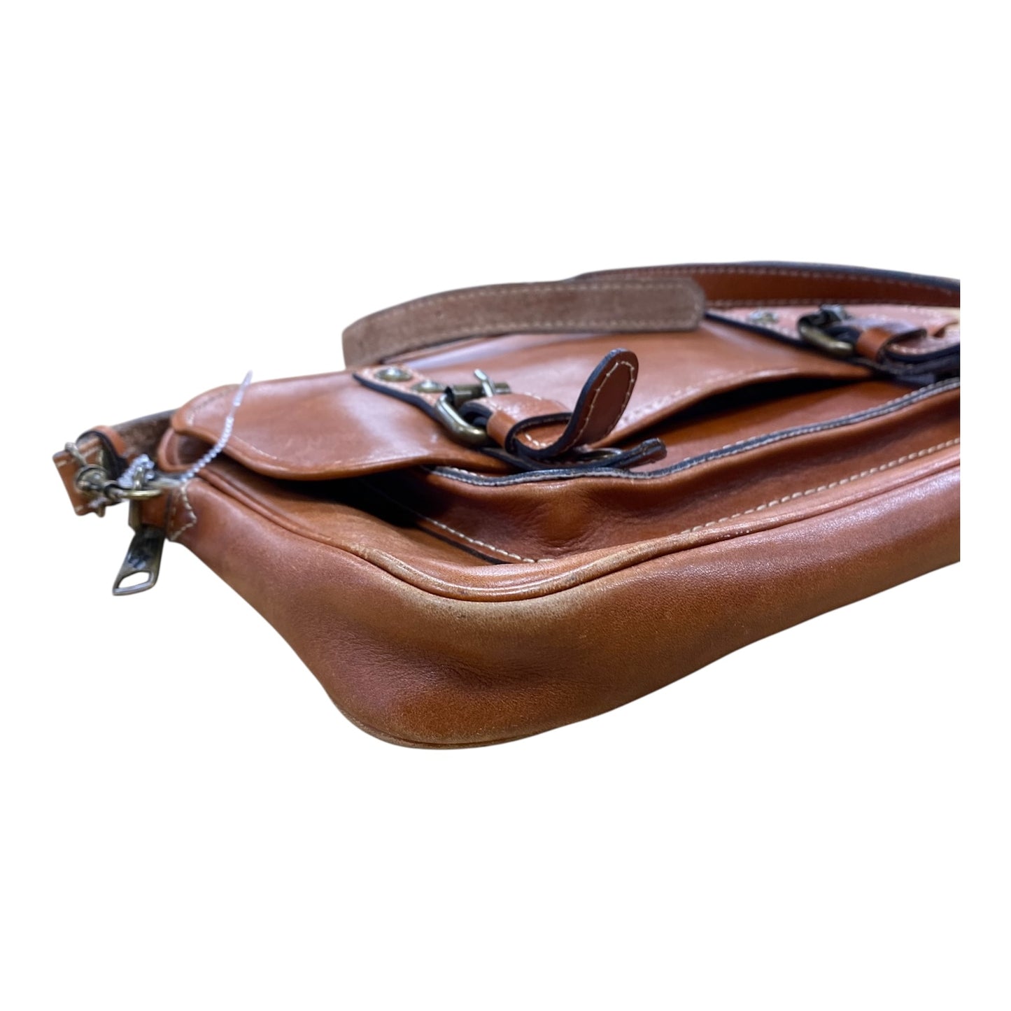 Crossbody Designer By Patricia Nash In Brown, Size:Medium