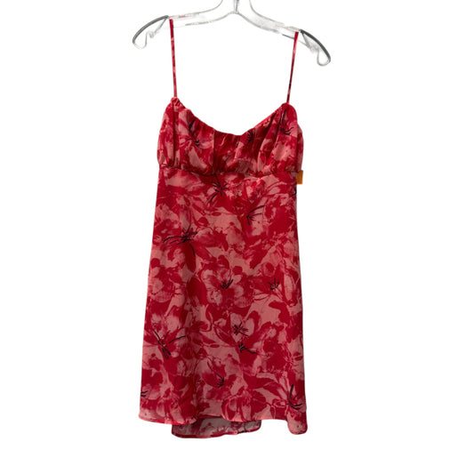 Dress Casual Short By Shein In Pink, Size:L