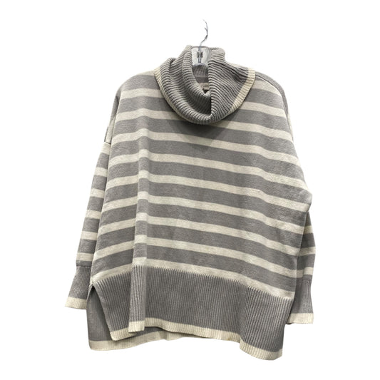 Sweater By Loft In Grey & White, Size:S