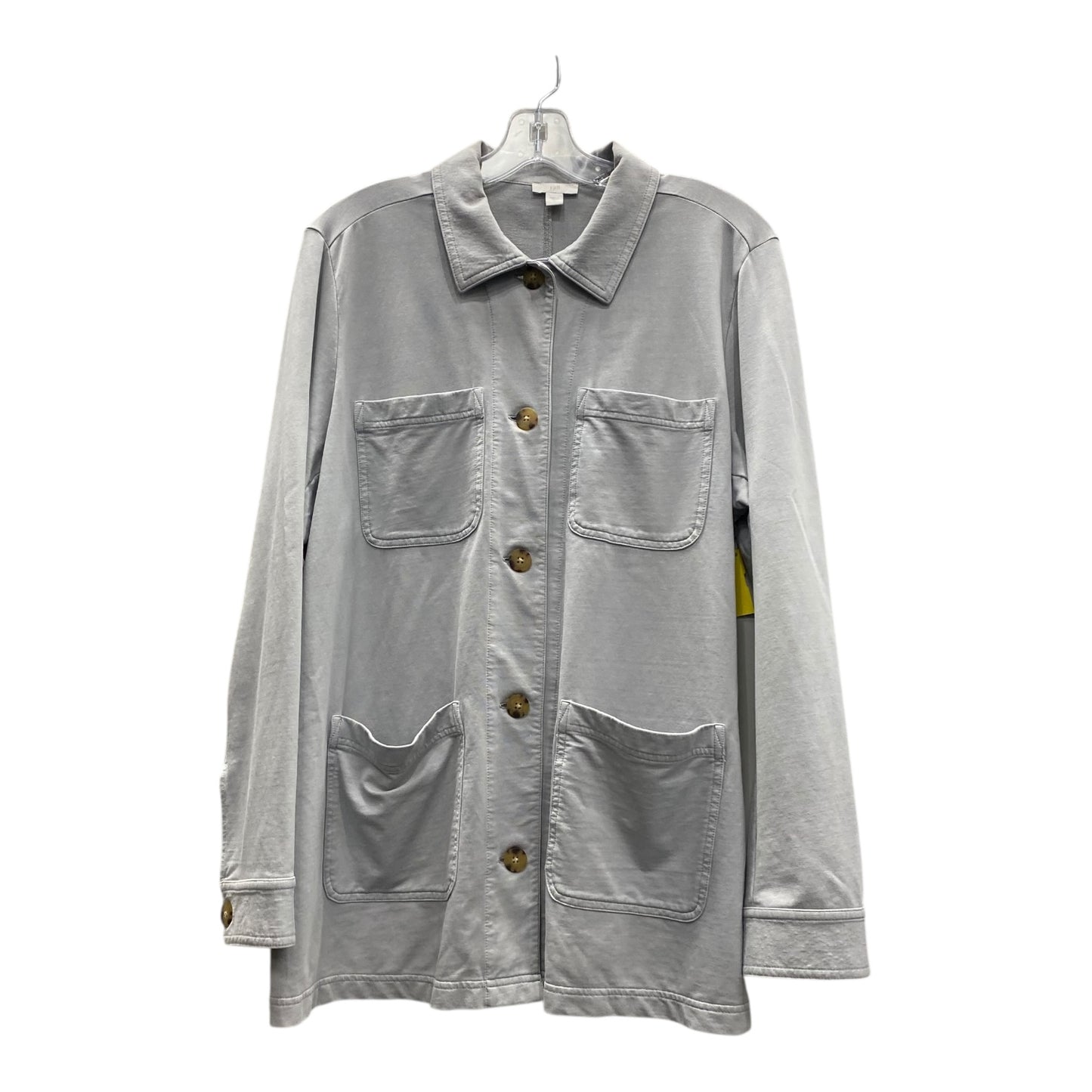 Top Ls By J. Jill In Grey, Size:L