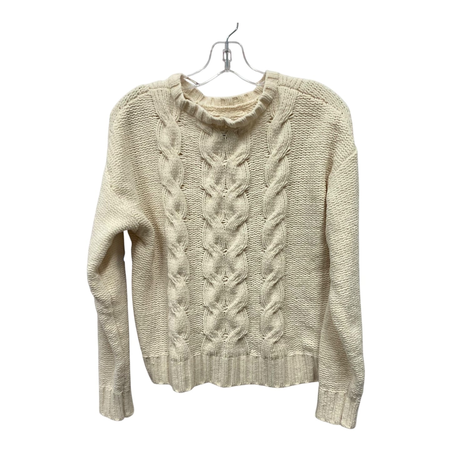 Sweater By American Eagle In Cream, Size:S