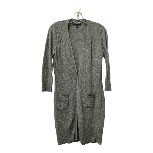 Sweater Cardigan By Banana Republic In Grey, Size:S