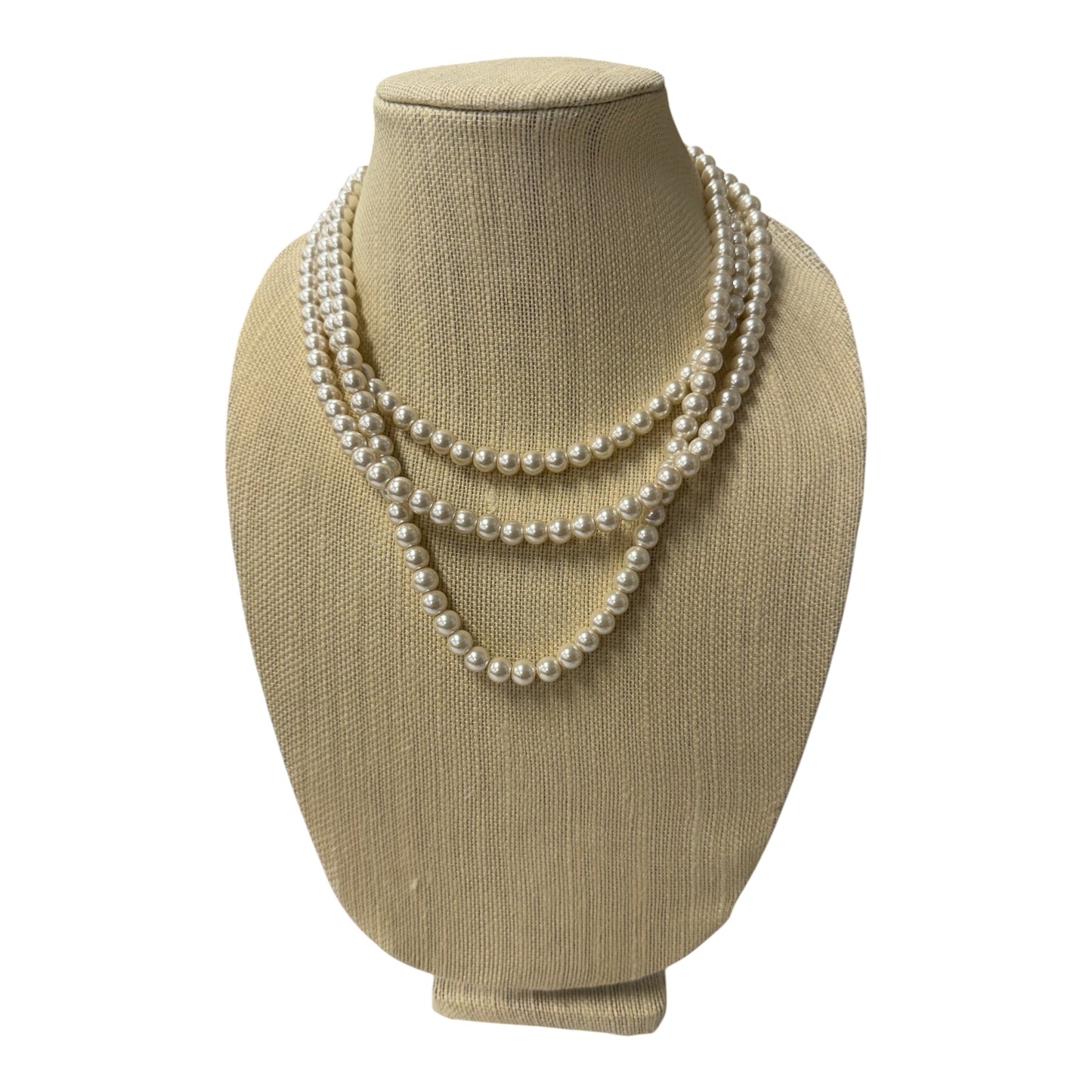 Necklace Layered By Cme In White