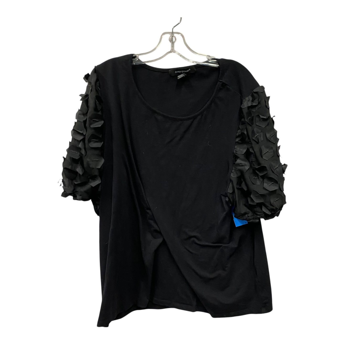 Top Ss By Ashley Stewart In Black, Size:3X