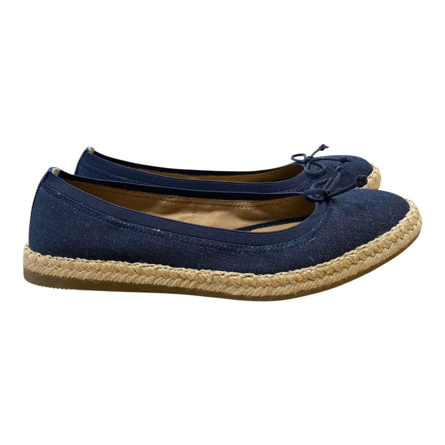 Shoes Flats By Kelly And Katie In Blue, Size:7.5