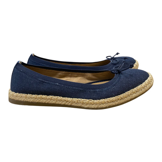 Shoes Flats By Kelly And Katie In Blue, Size:7.5