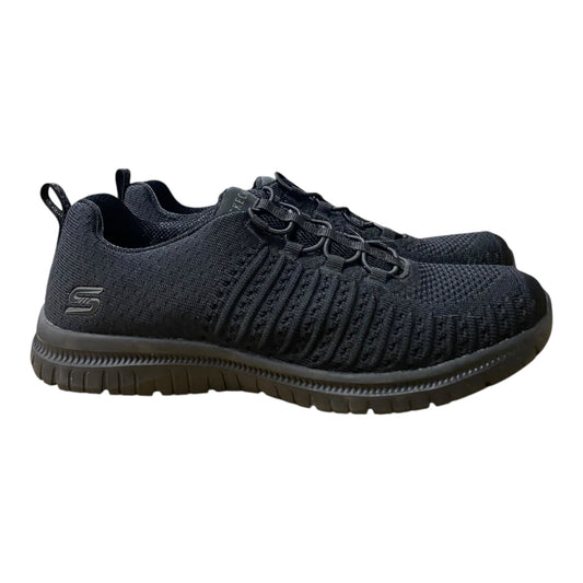 Shoes Athletic By Skechers In Black, Size:8