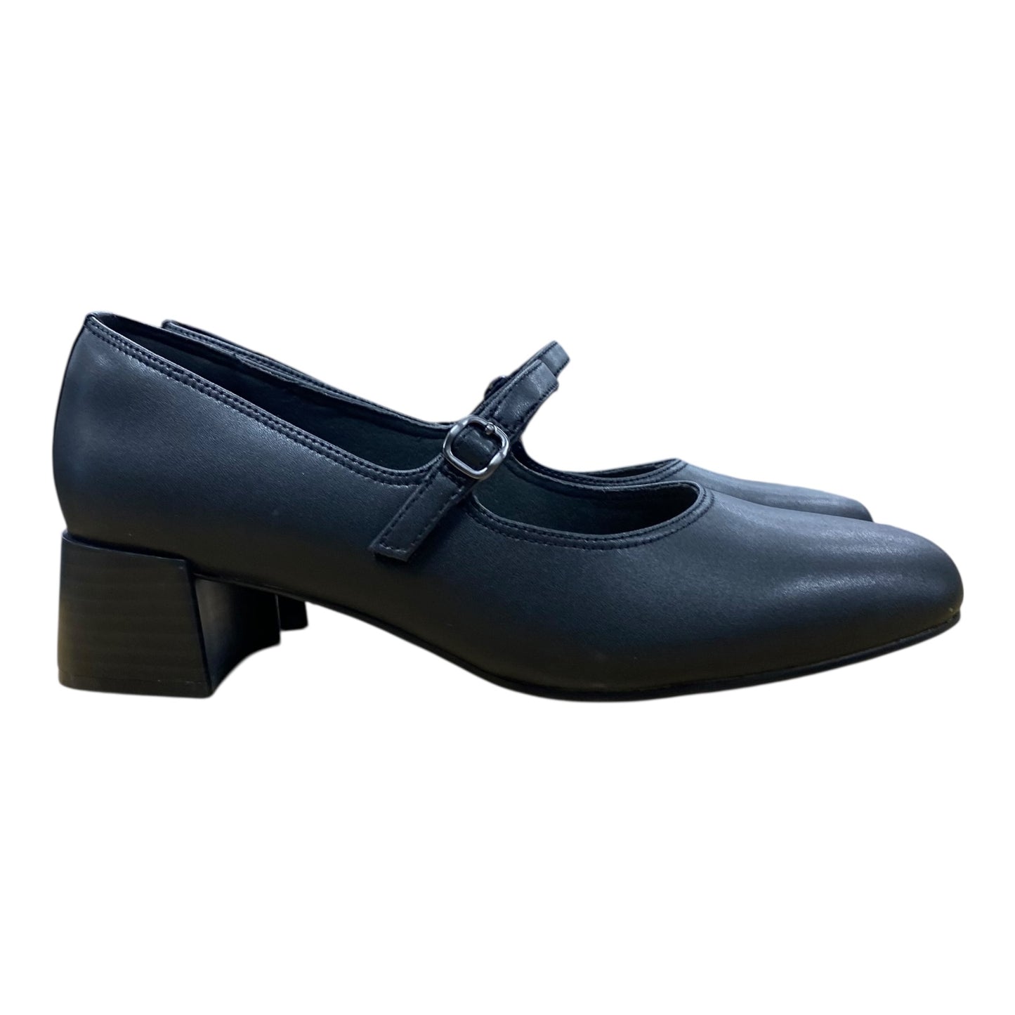Shoes Heels Block By Clarks In Black, Size:9.5