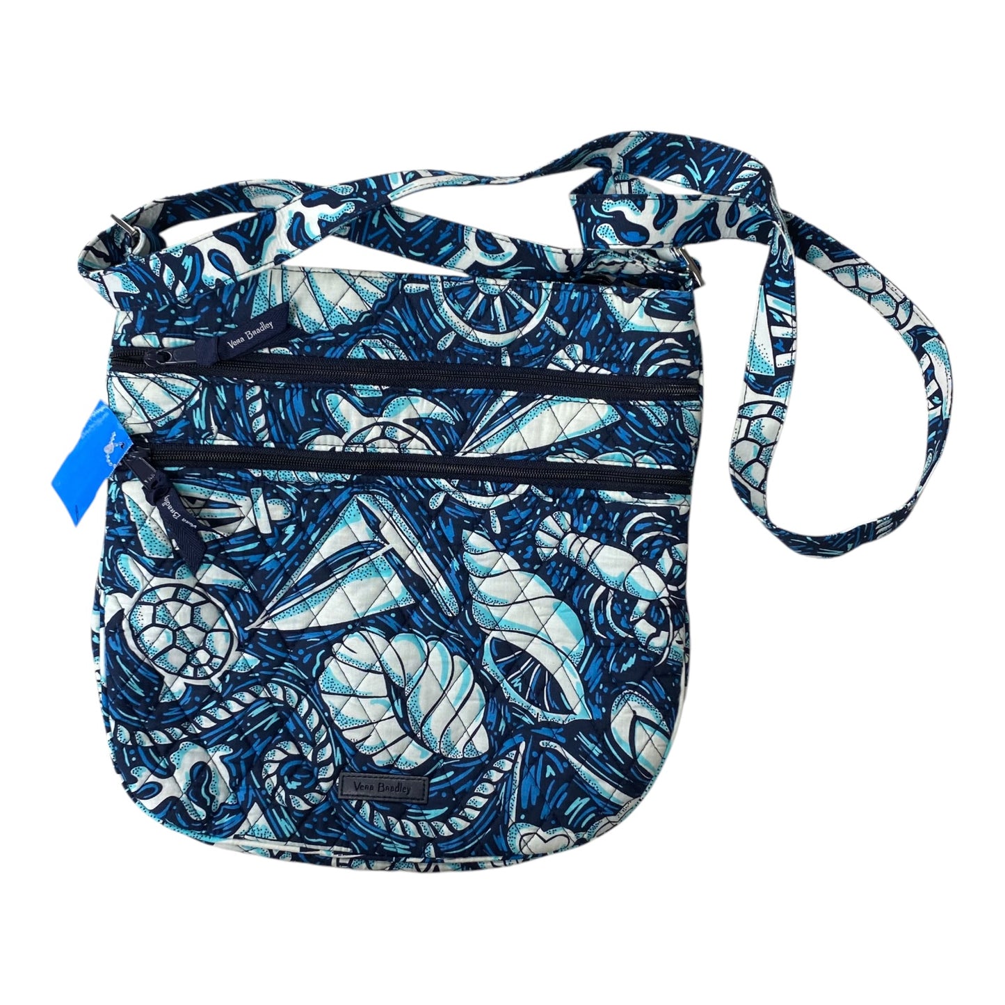 Crossbody By Vera Bradley In Blue, Size:Medium