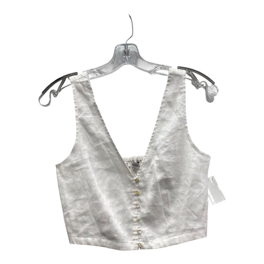 Top Sleeveless By Madewell In White, Size:Xs