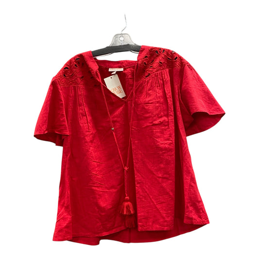Top Ss By Knox Rose In Red, Size:Xl