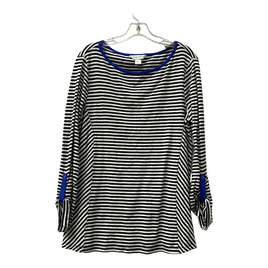 Top Ls Basic By Cj Banks In Black, Size:L