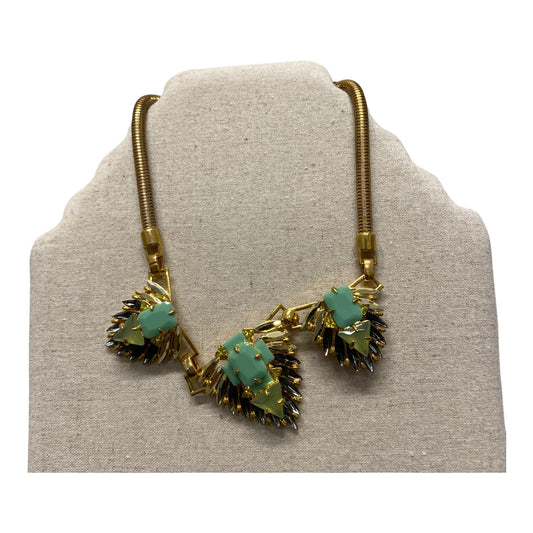 Necklace Statement By Vince Camuto In Gold & Green