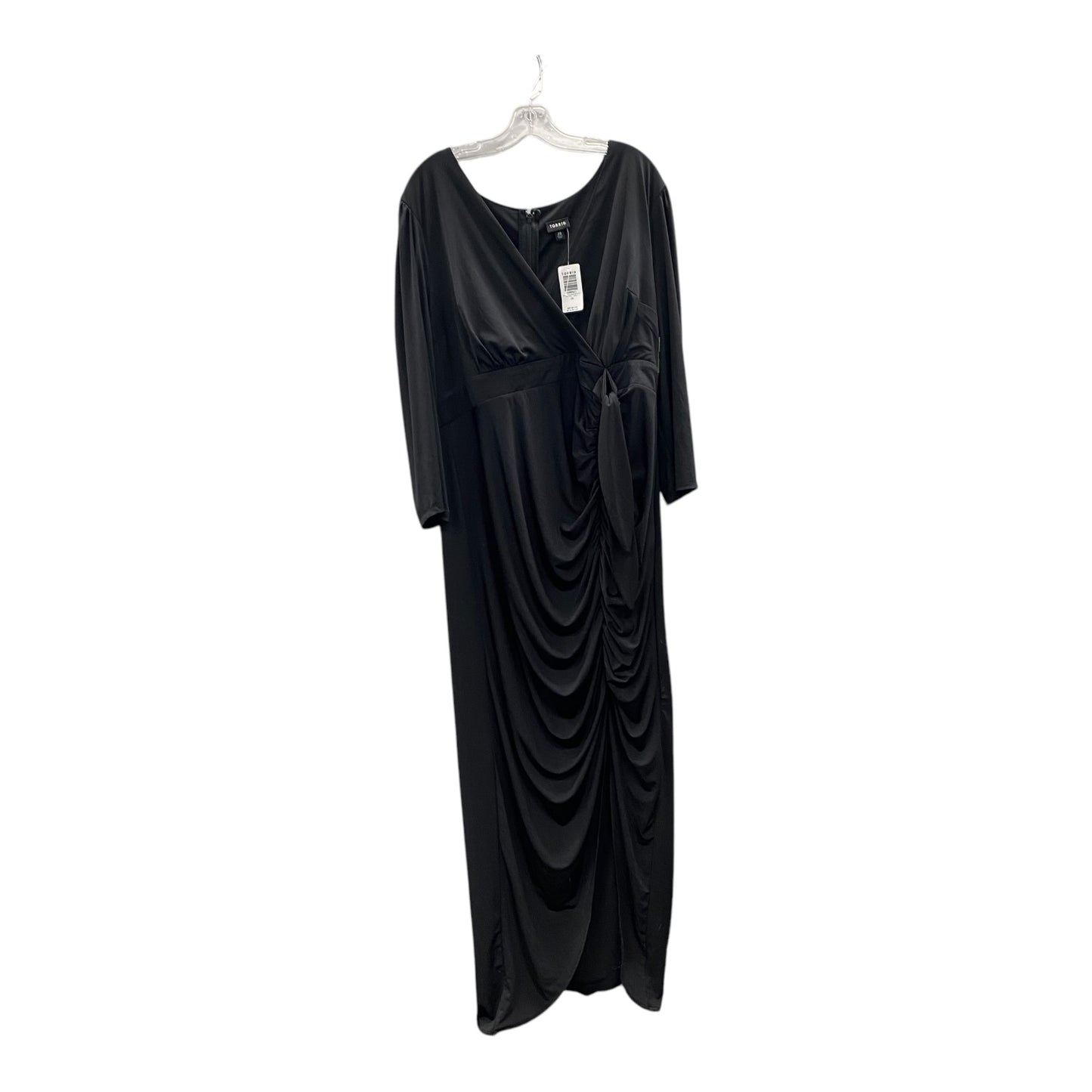 Dress Party Long By Torrid In Black, Size:2X