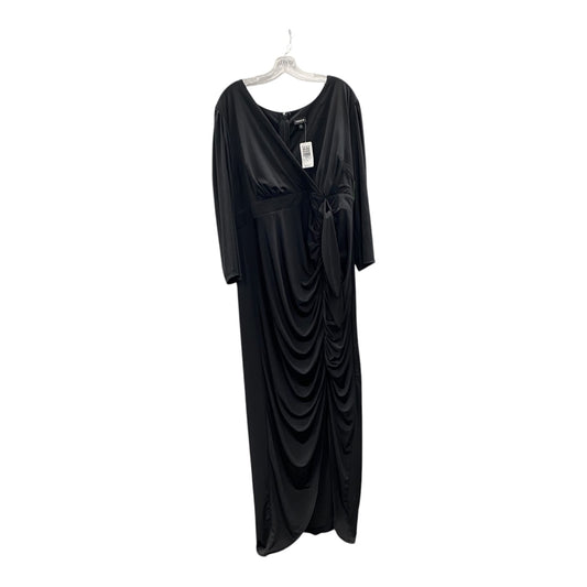 Dress Party Long By Torrid In Black, Size:2X