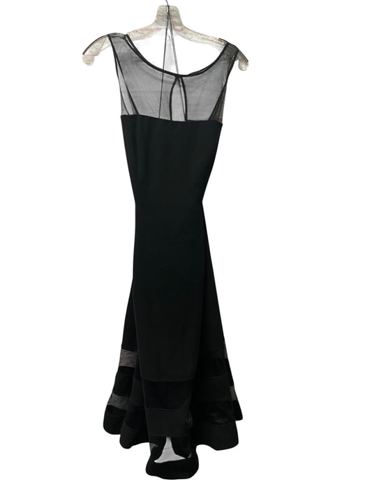 Dress Casual Midi By Adrianna Papell In Black, Size:L
