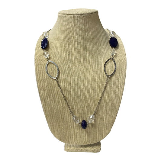 Necklace Other  In Blue & Silver