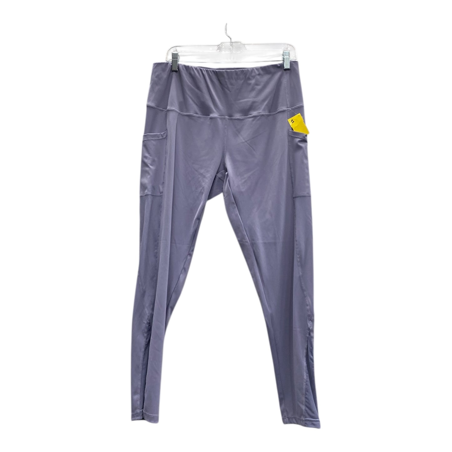 Athletic Leggings By Blecome In Purple, Size:Xl