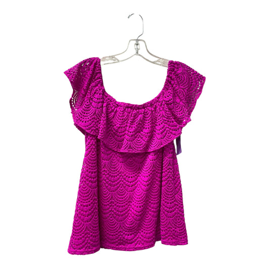 Top Ss Designer By Lilly Pulitzer In Pink, Size:S