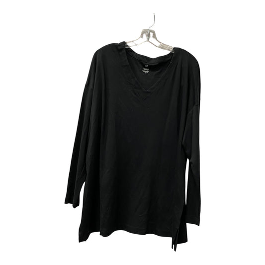 Top Ls By J. Jill In Black, Size:Xl