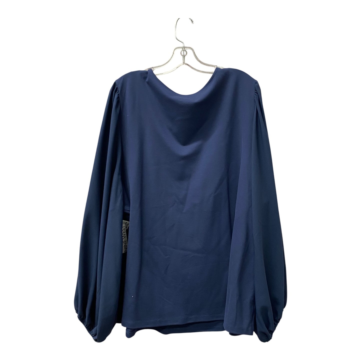 Top Ls By Nine West In Blue, Size:3X