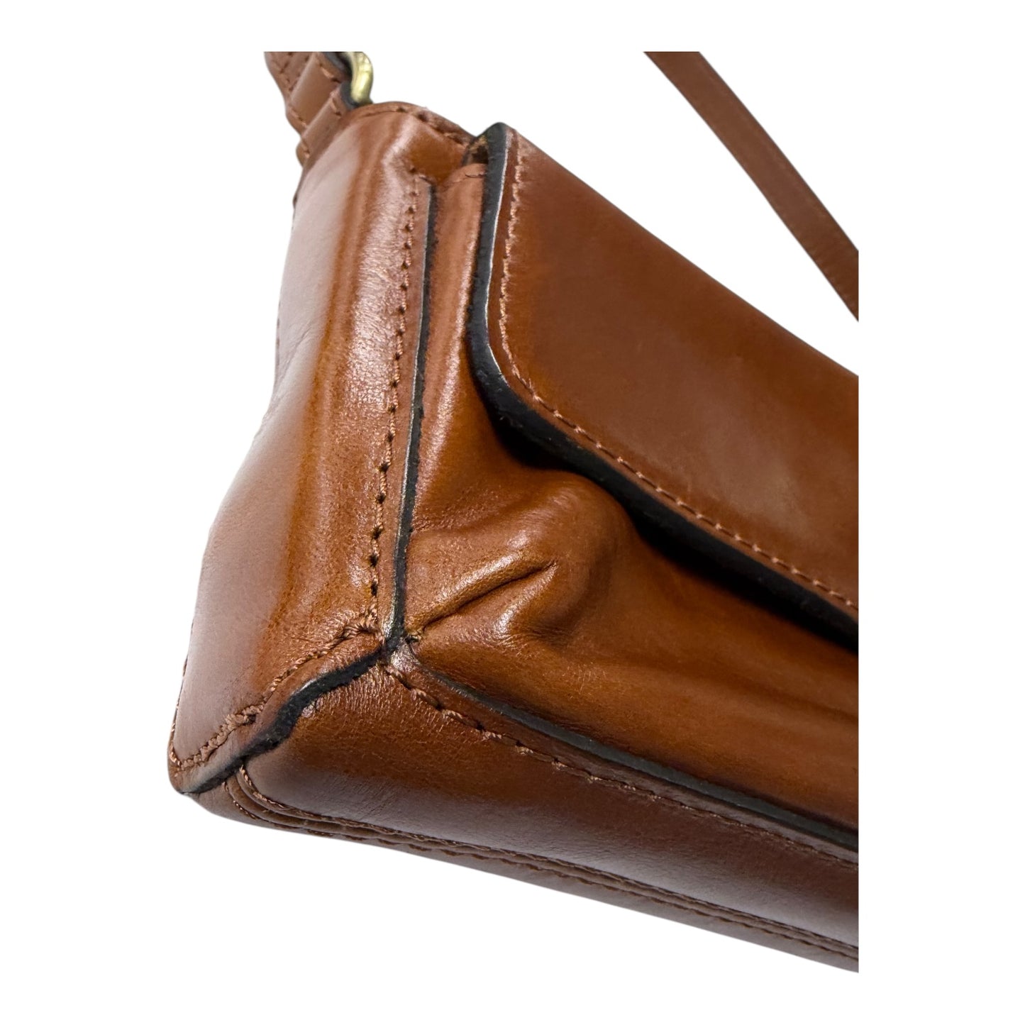 Crossbody Designer By Patricia Nash In Tan, Size:Small
