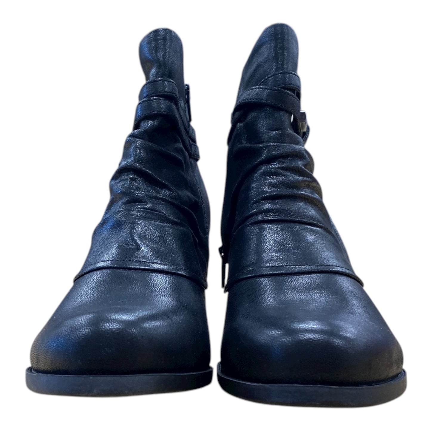 Boots Ankle Heels By Yuu Collection In Black, Size:12