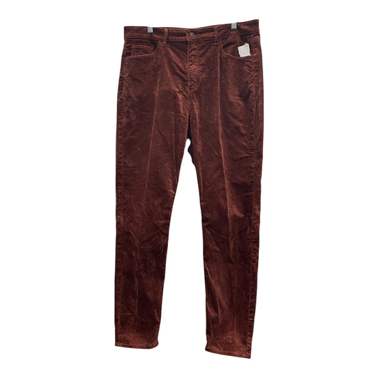 Jeans Straight By Loft In Brown, Size:12