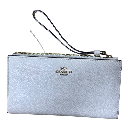 Wallet Designer By Coach In Cream, Size:Large