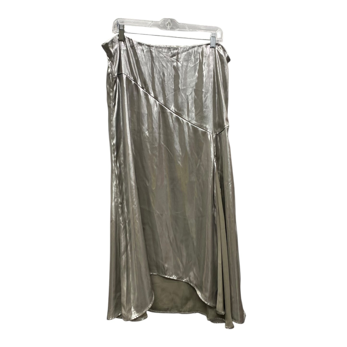 Skirt Maxi By Cme In Silver, Size:12