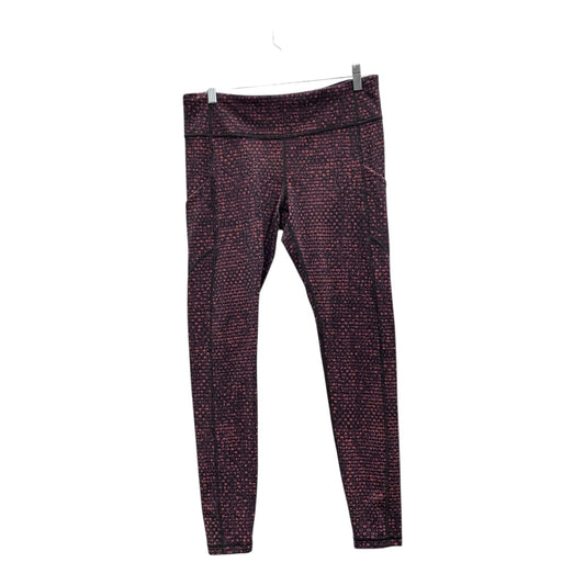 Athletic Leggings By Lululemon In Black, Size:10