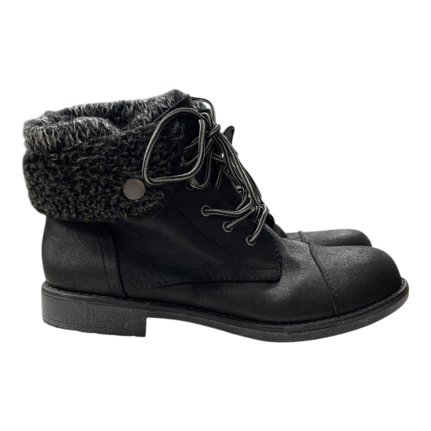 Boots Ankle Flats By Cliffs By White Mountain In Black, Size:9