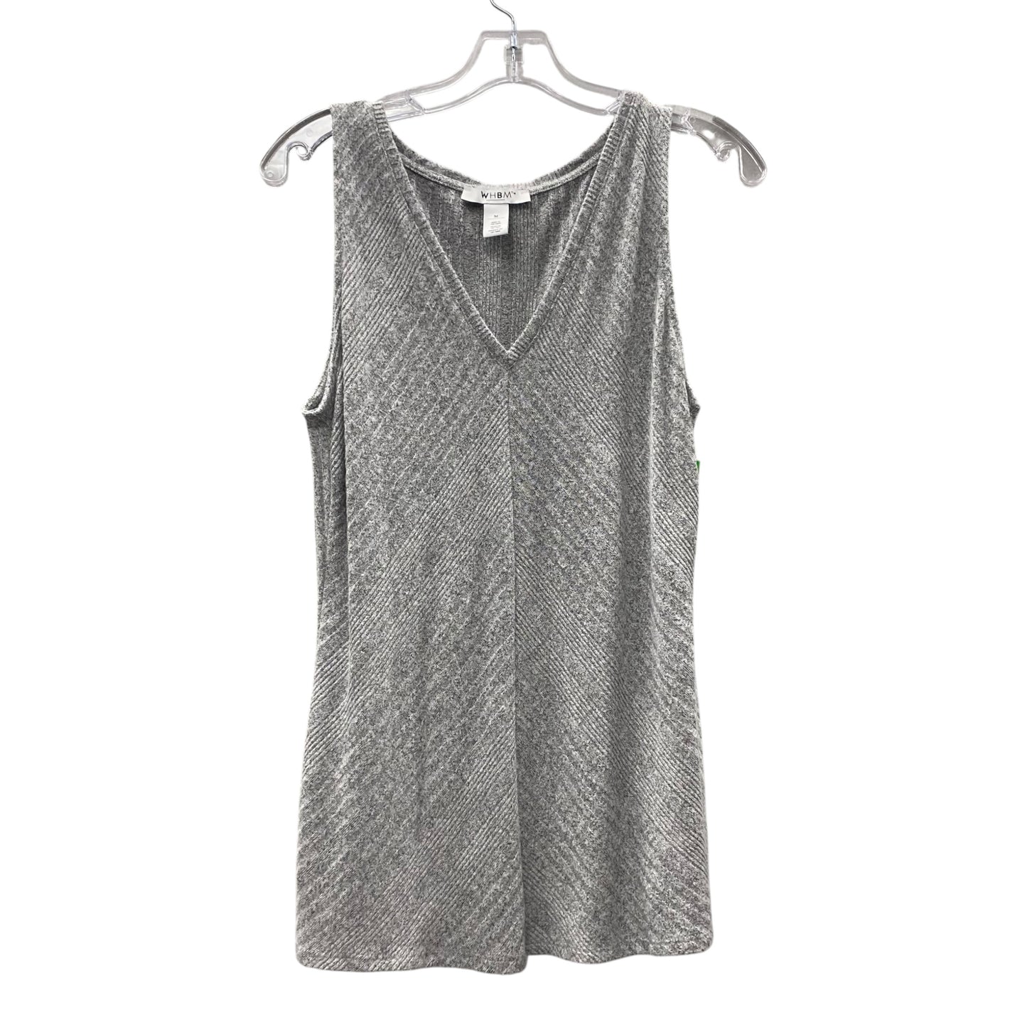 Top Sleeveless By White House Black Market In Grey, Size:M