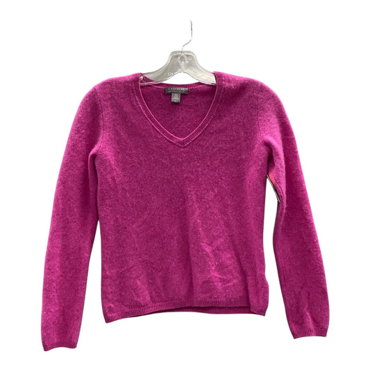 Sweater Cardigan Cashmere By Charter Club In Pink, Size:Xs