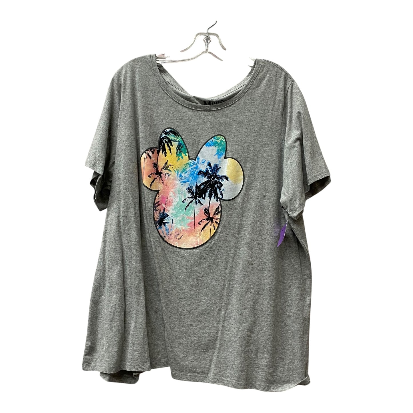 Top Ss By Disney Store In Grey, Size:2X