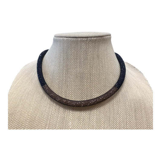 Necklace Designer By Swarovski In Black